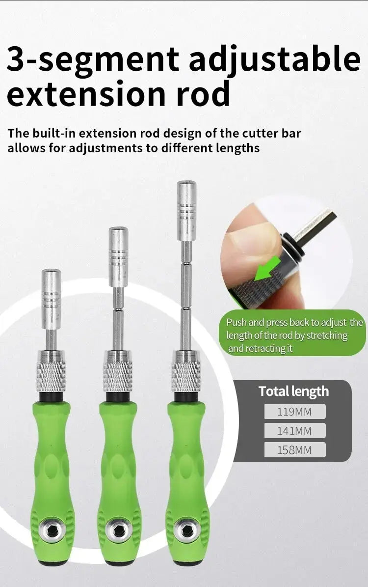 Mini 32-in-1 Precision Screwdriver Set Magnetic Phillips Bits Multifunctional Hand Repair Tool Kit for Phone Watch Glasses PC 