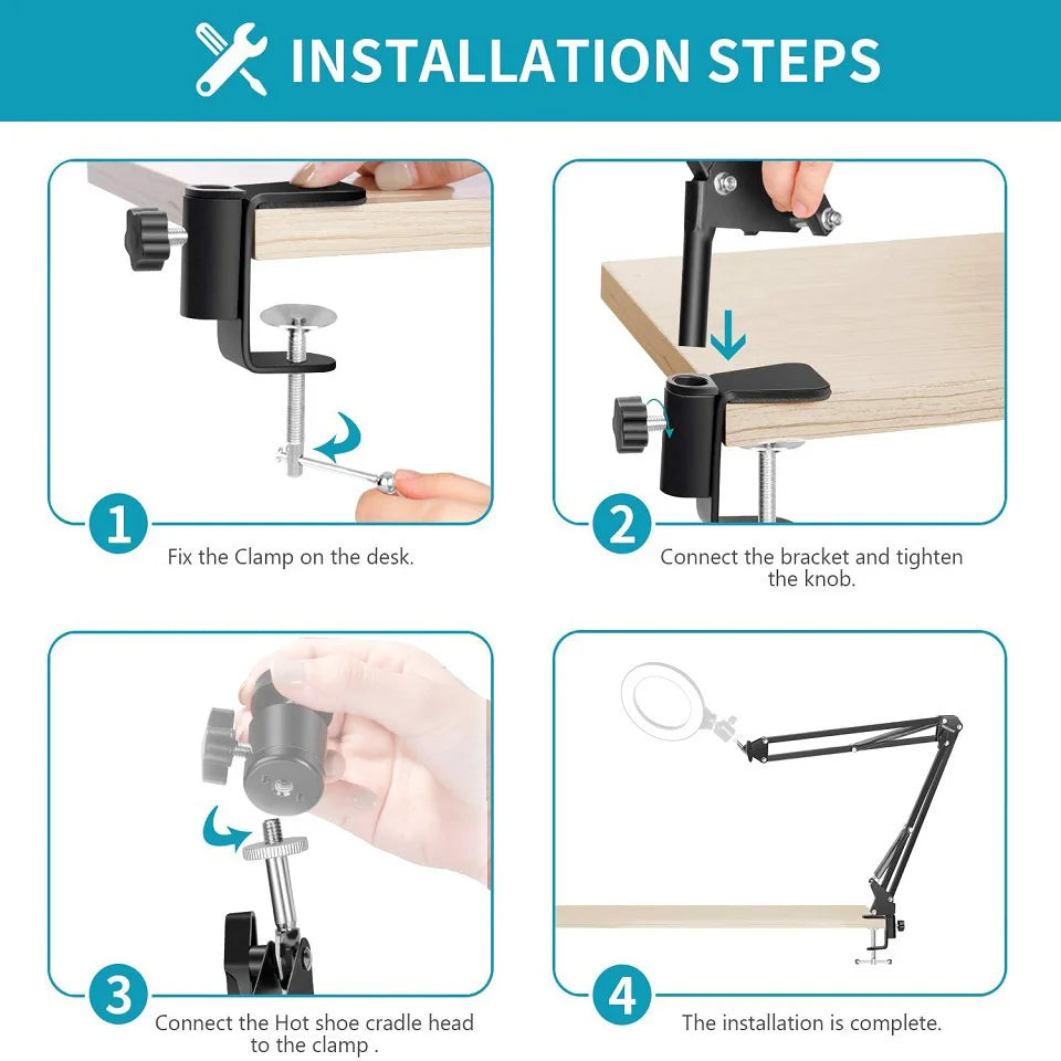 20"50cm Handheld Light Wand RGB LED Video Light Tube Light Photography Light Stick With Dimming Rechargeable Battery With Tripod 