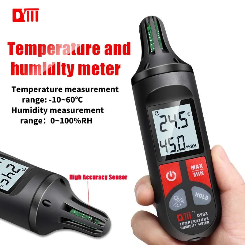 DY33 Handheld Temperature and Humidity Meter