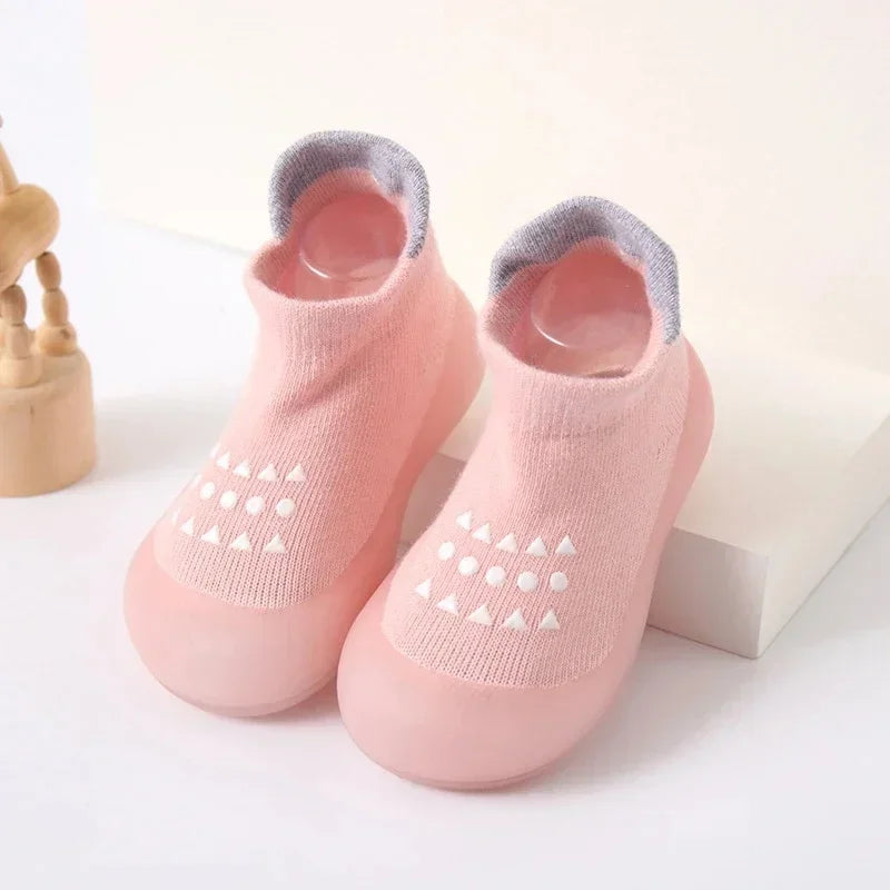 Non-Slip Baby Sock Shoes – First Walkers
