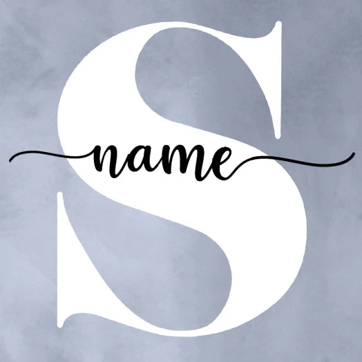 Personalisierte Initial-Baby-Bodysuit – Namensoptionen