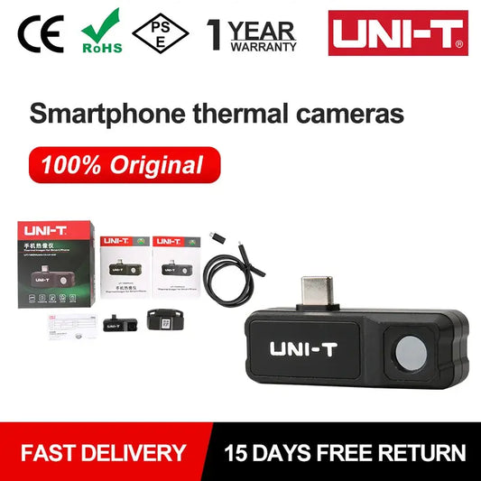 UNI-T UTi120 Mobile UTI120MS USB Infrared Thermal Imager Mobile Phones Thermographic Camera Imager Camera For Repair Spy-shop.com