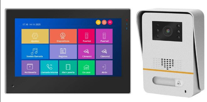 Karmen Video Doorbell Intercom 1080P Wide-Angle Touch Screen