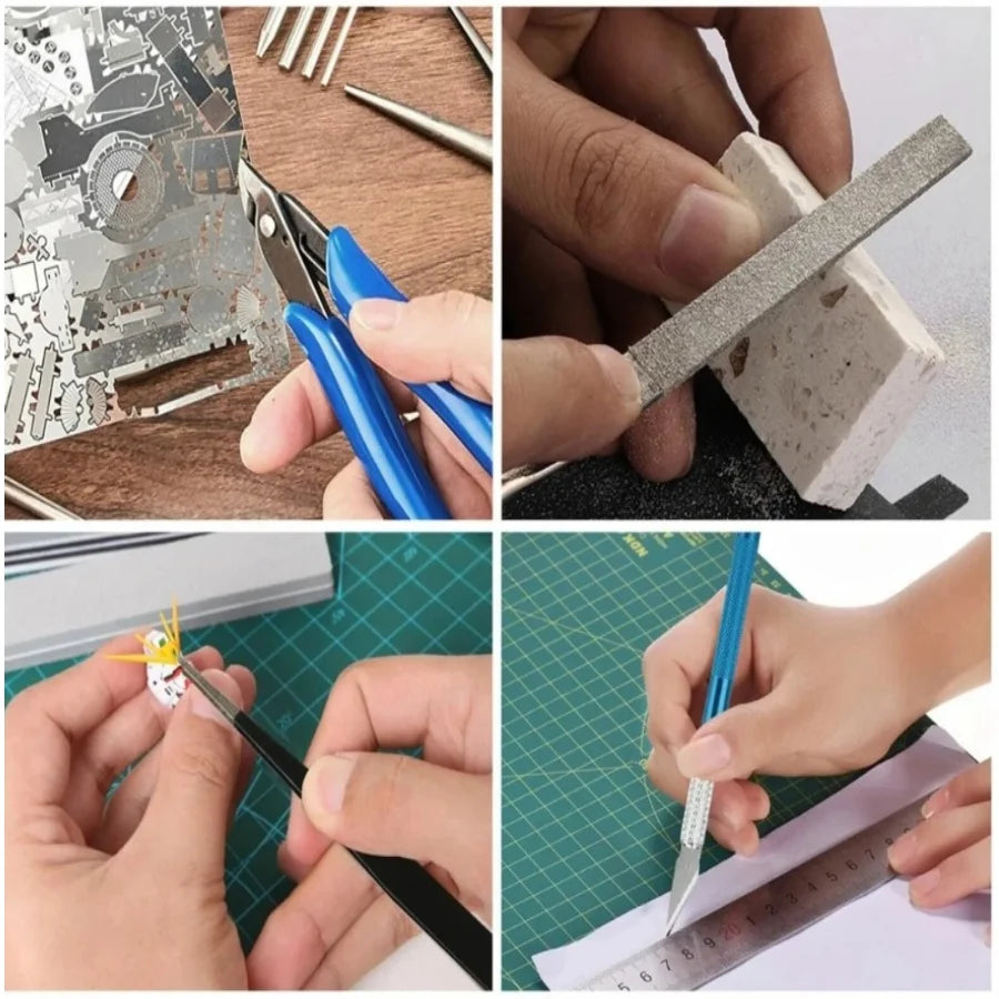 Beginner Model-Building Tool Set with Case