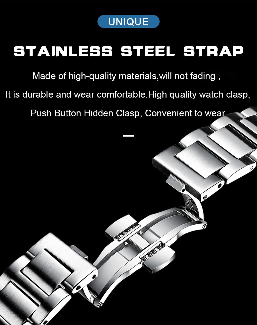 POEDAGAR Square Luxury Men Wristwatch Waterproof Luminous Date Stainless Steel Male Clock Business Sports Quartz Watches For Men 