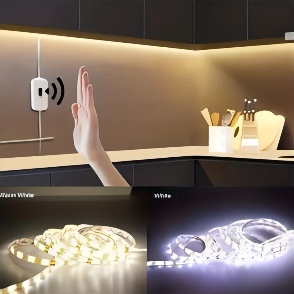 USB LED Strip with Hand-Wave Switch