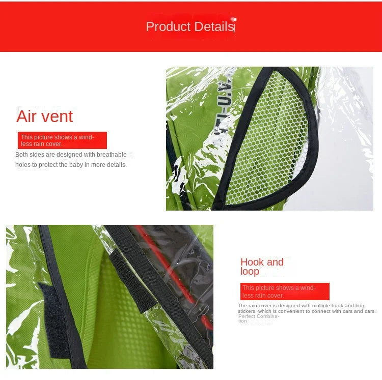 Universal Baby Stroller Rain Cover