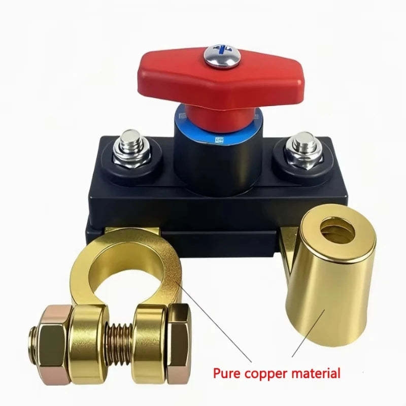 Car Battery Cut Off Switch Disconnect Automatic Circuit Breaker Anti-Leakage Switch Isolator For Cars Truck 12V/24V  ﻿