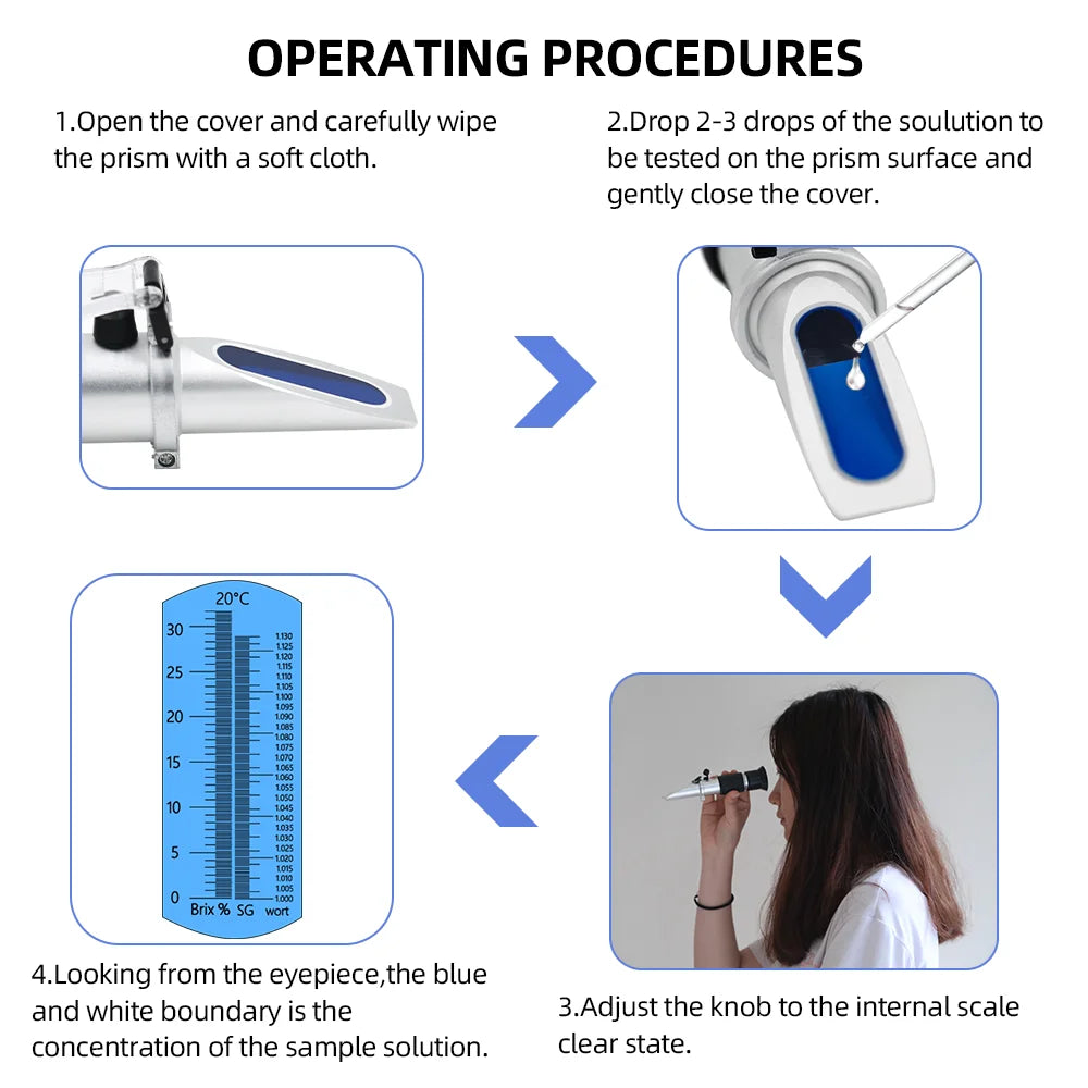 Handheld Salinity Refractometer - Box Options