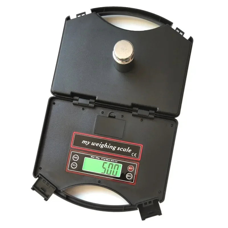 Balance stable 25 kg/1 g scale portable électronique spécialisée pour les colis express Portée kilogramme gramme alimentaire G、oz、Lb、ml、g/ml P