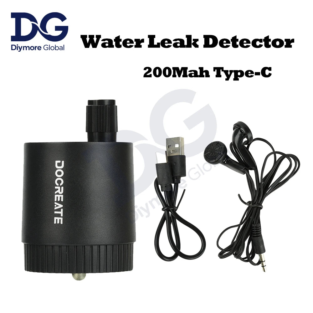 Portable Acoustic Pipe Leak Detector