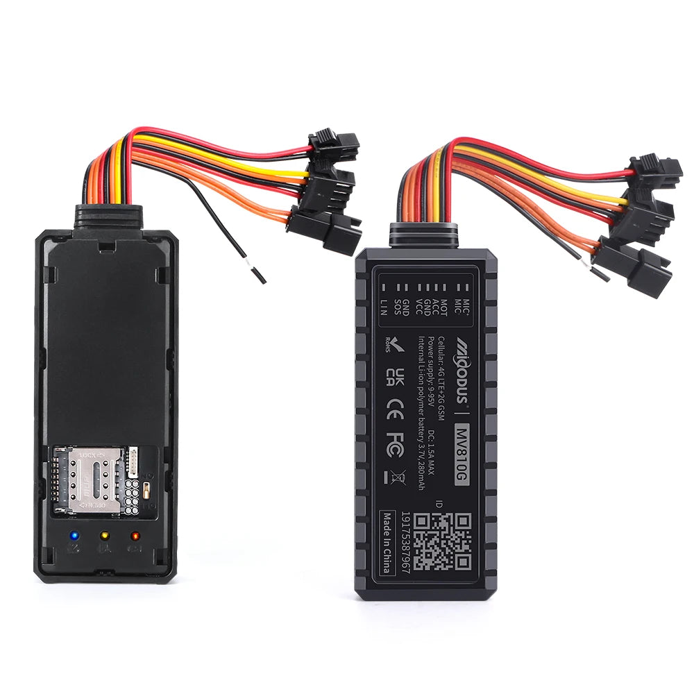 MiCODUS MV810G GPS tragač za vozila, GPS za motocikl, 9-95V, prekid goriva, 4G GPS tracker, mini vibracija, ACC, alarm SOS, PK J16