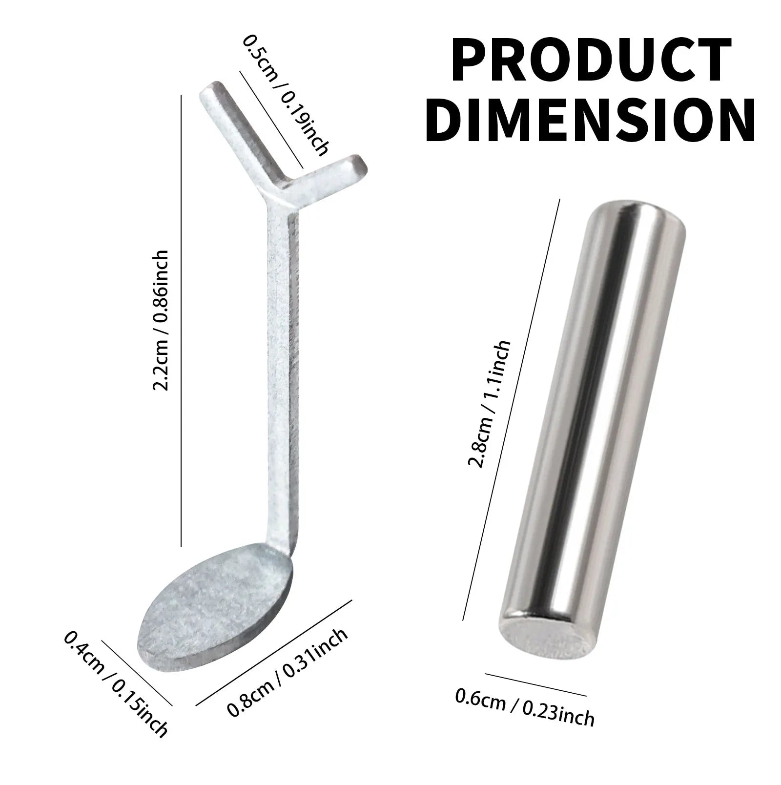 Y-Shaped Cat Eye Nail Polish Magnet Rod Combination Set Nail Art DIY Love Heart Effect Gel Polish Magnet Rod Tool Set 