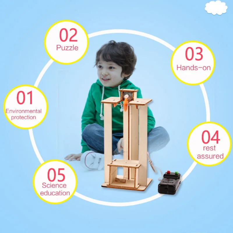 DIY Electric Elevator Science Model Kit