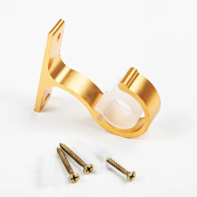 Aluminium Curtain Rod Support Bracket