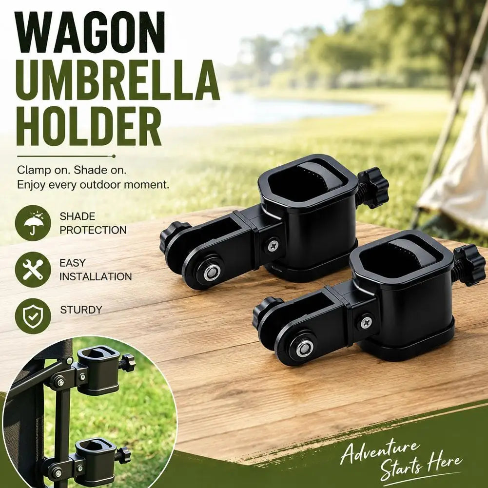 Outdoor-Camping-Auto-Regenschirm-Ständer Zubehör Festklemmen Trailer-Anschluss Universal-Link Angel-Ausrüstung Camping-Reisebedarf