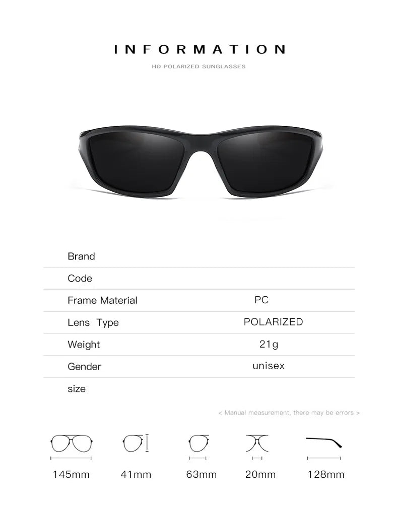 Polarized Sports Cycling Fishing Running Sunglasses Rayed Sun ciclismo Goggles Outdoor Polarized Sunglasses Men Women Eyewear 