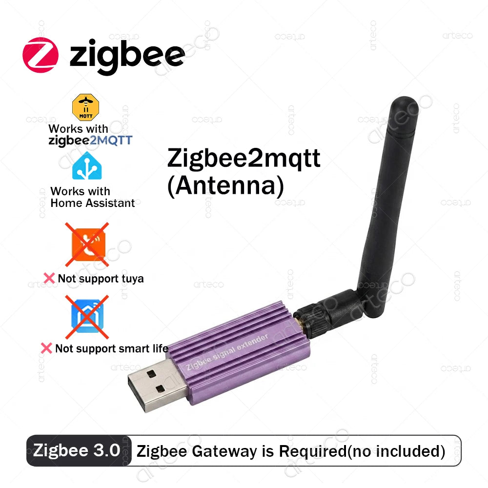ZigBee Signal Repeater Amplifier Booster USB Signal Range Extender,Expands ZigBee Gateway Network,For Tuya/Z2MQTT Home Assistant