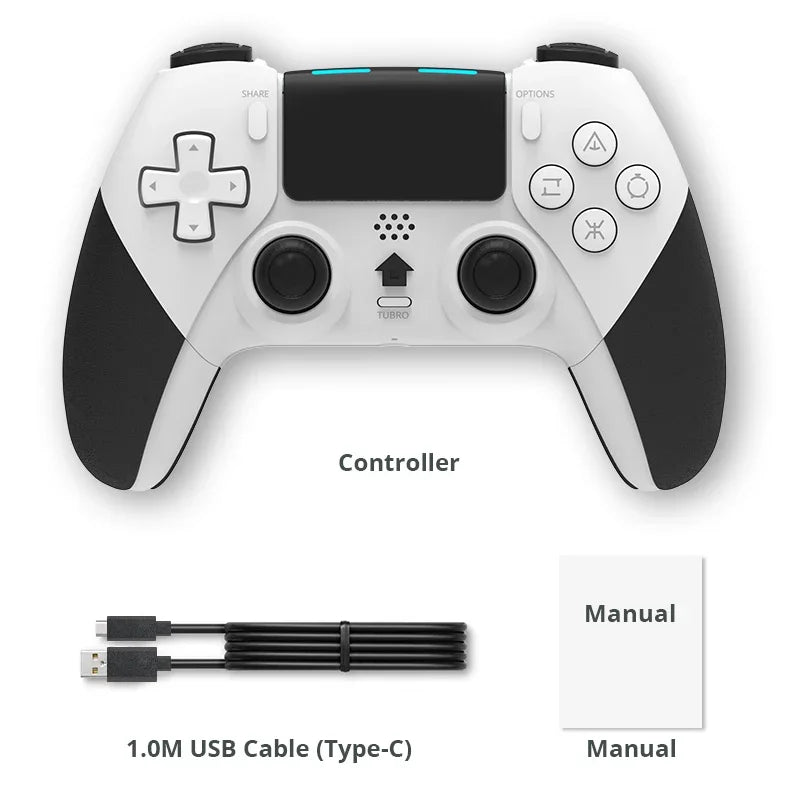 Bluetooth Wireless Controller for PS4 & PC 🎮 