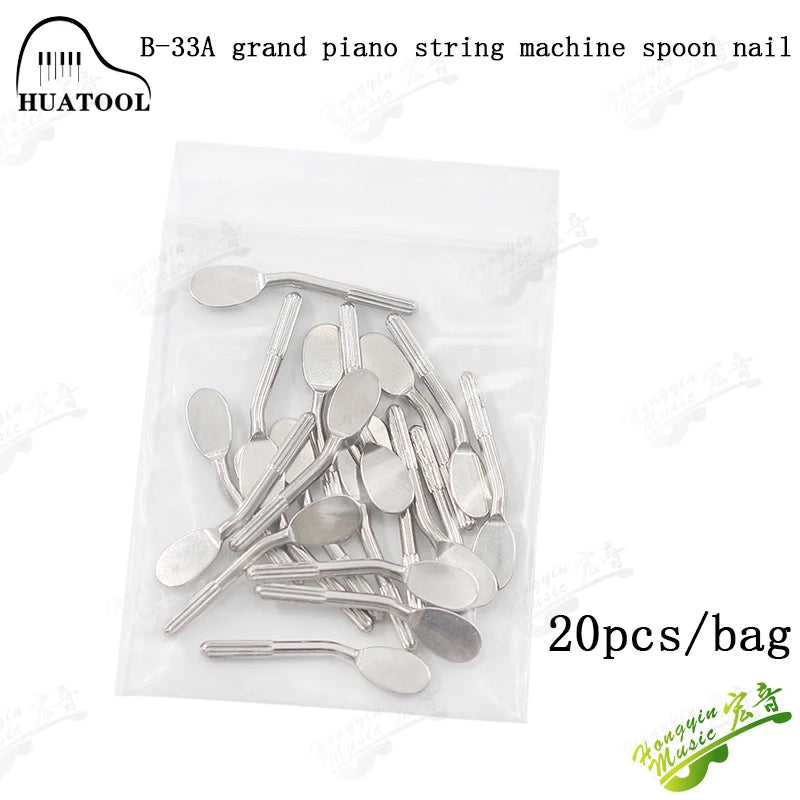 HUATOOL Piano Tuning and Maintenance Tools - Triangle Piano Hammer Shaft Frame Dampers Pull Rope Screws and Related Accessories