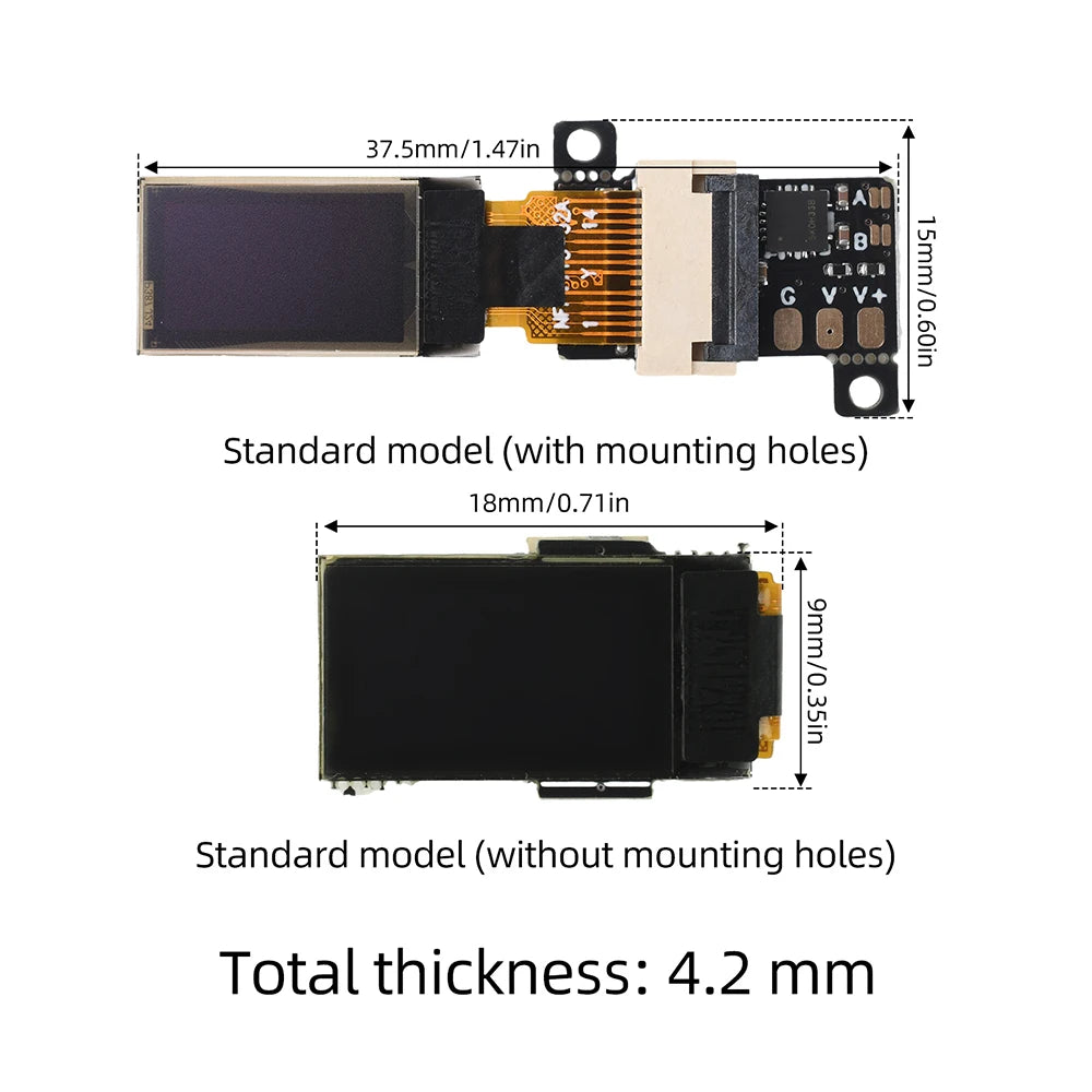 Mini OLED DC-Voltmeter-Modul