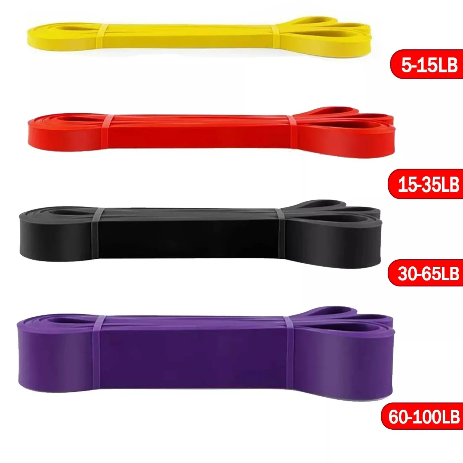 5~120lbs Fitness Resistance Band Boxing Agility Training Workout Gym Equipment Yoga Pilates Accessories Rubber Band Home Gym 