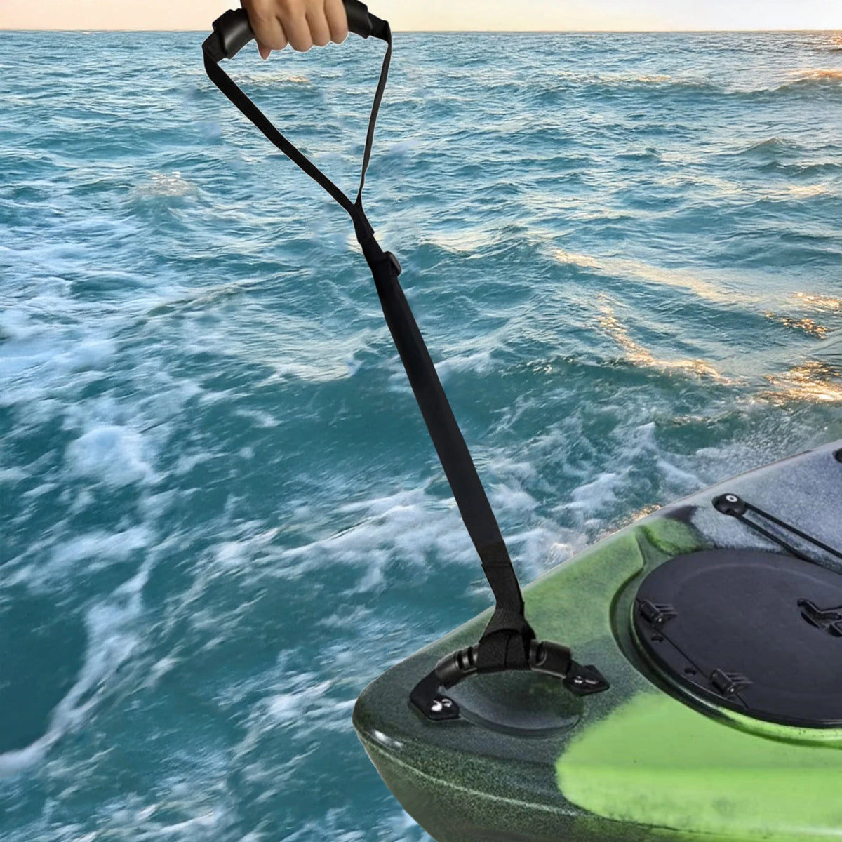 Adjustable Kayak Assist Strap with Handle, 150cm