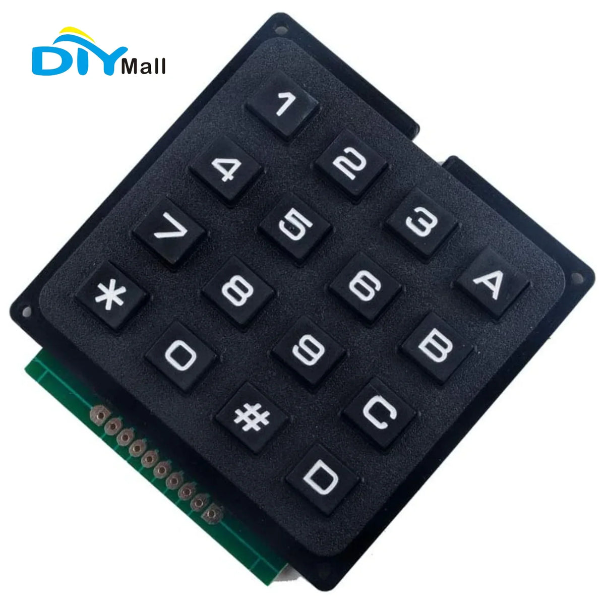 Matrix Membrane Keypad - 12 or 16 Keys