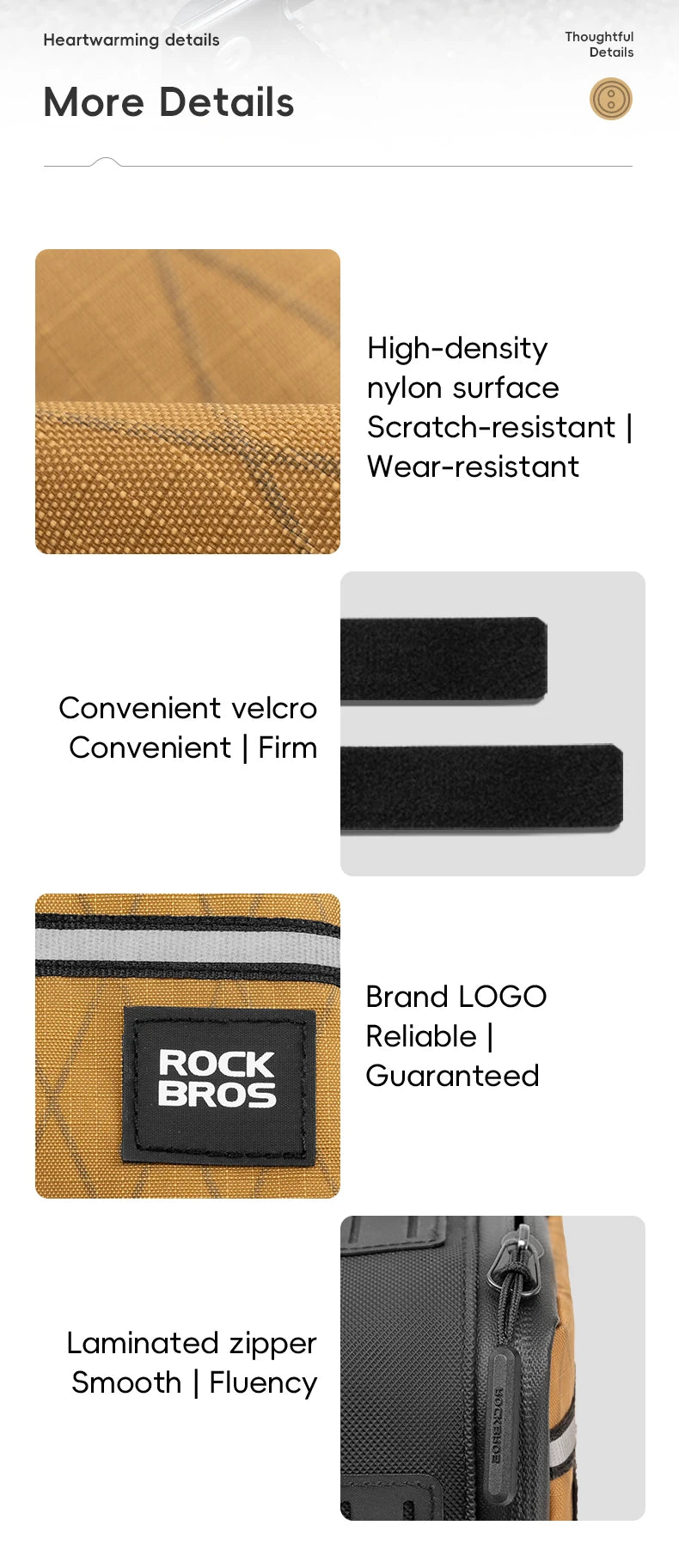 Ultralight Folding Bike Triangle Bag for Brompton