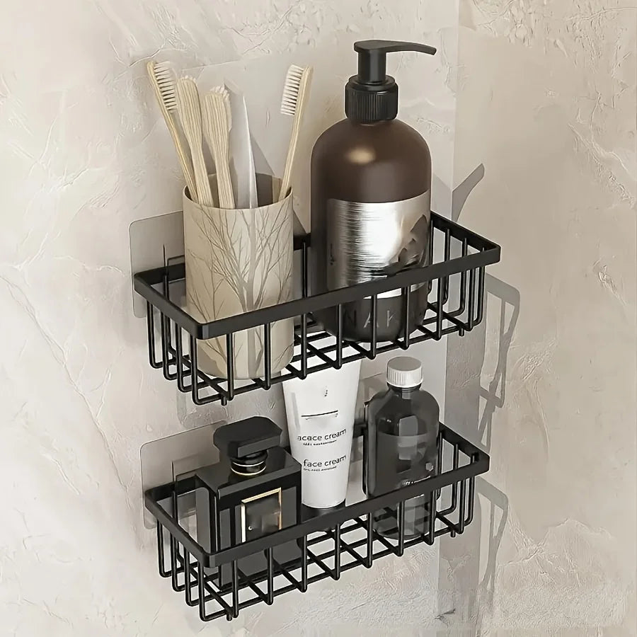 Kitchen Sink Organiser, No-Drilling Sponge and Brush Rack