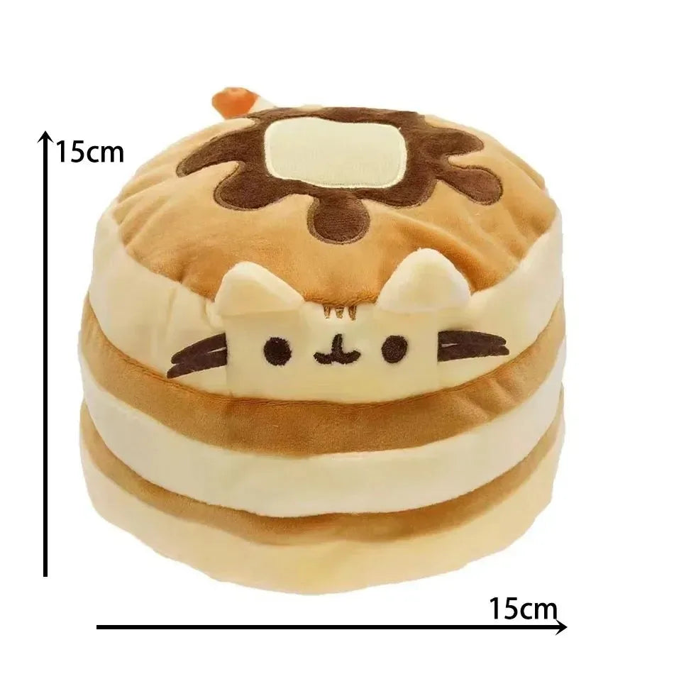 Muñeco decorativo de peluche con temática de gatos