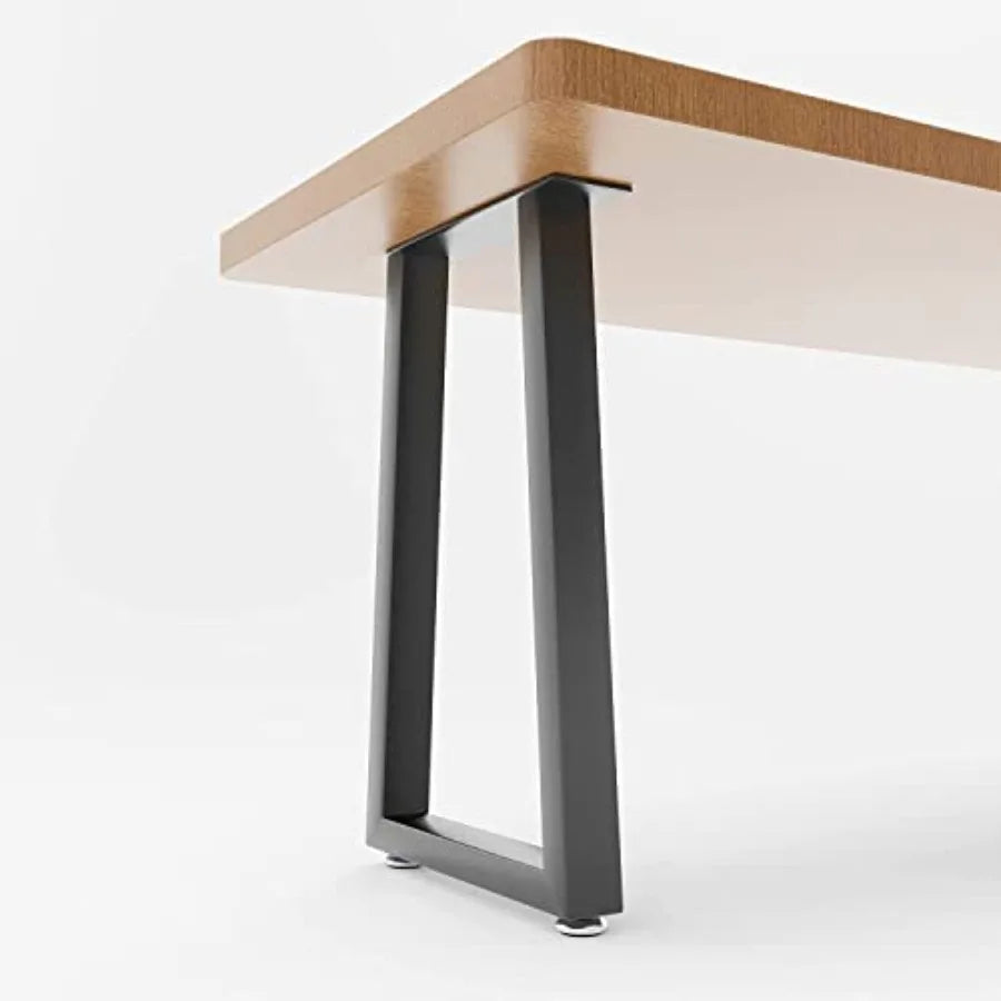 Kotni kovinski nogi za mizo, 28" x 17,7", komplet okvirja
