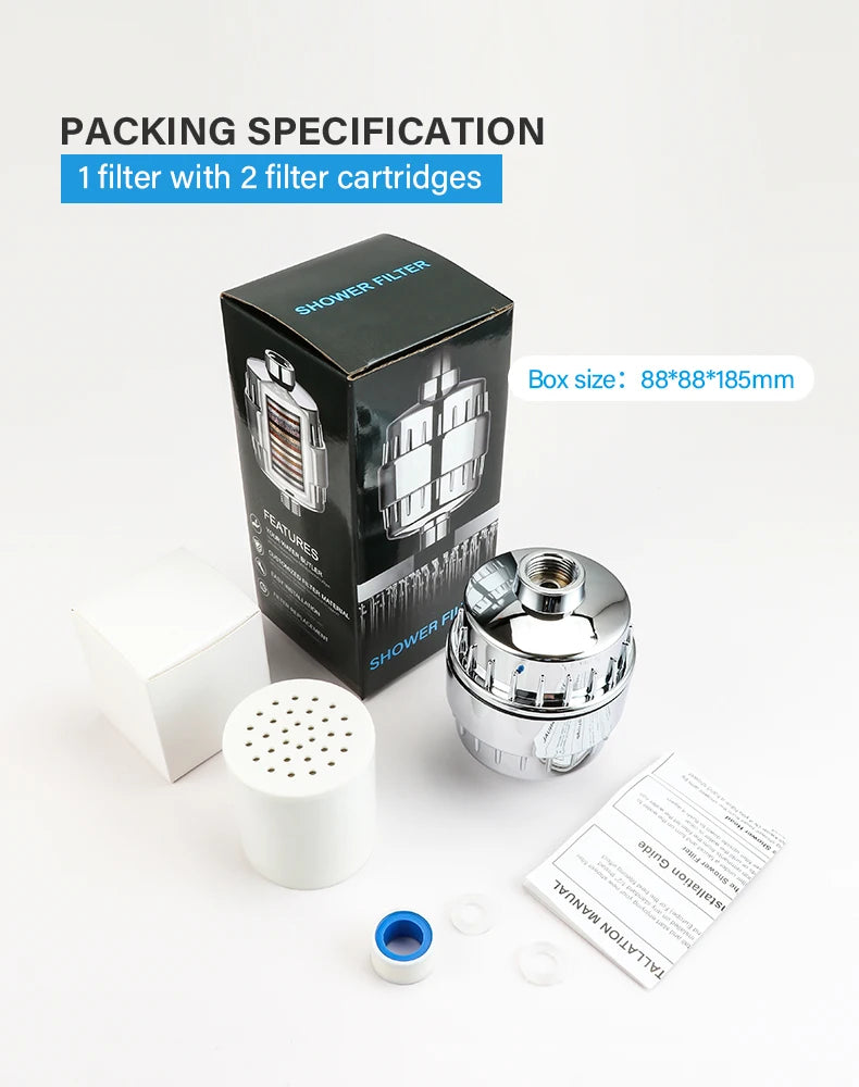 Shower Head Water Purifier Filter Cartridge