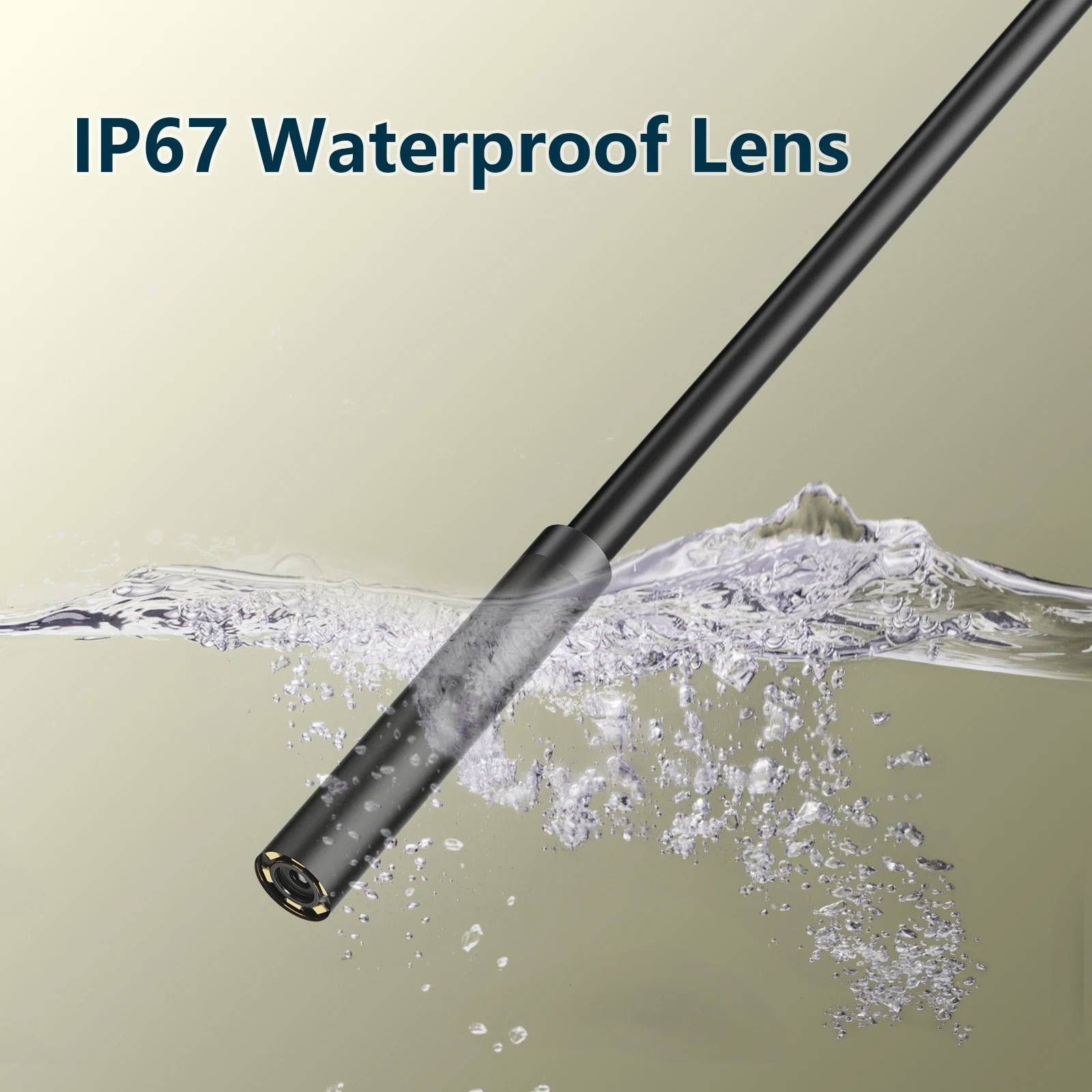 7.0mm Type-C Endoscope Camera with 6 LEDs and IP67 Waterproof