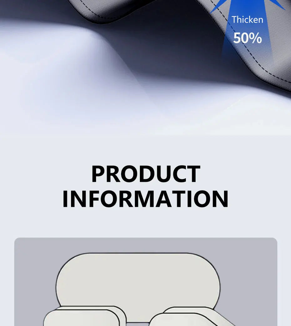 SEAMETAL Car Side Window Sun Shade Polyester Sun Protection Cover for Baby Foldable Rear Windshield Sunshade UV Blocker Curtains
