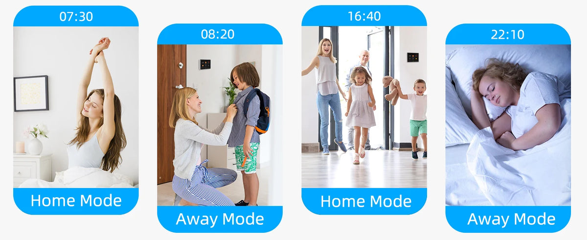CPVAN 7 inch Smart Home Alarm System Wireless WiFi Home burglar Security Alarm with accessories support Tuya Smart Life control