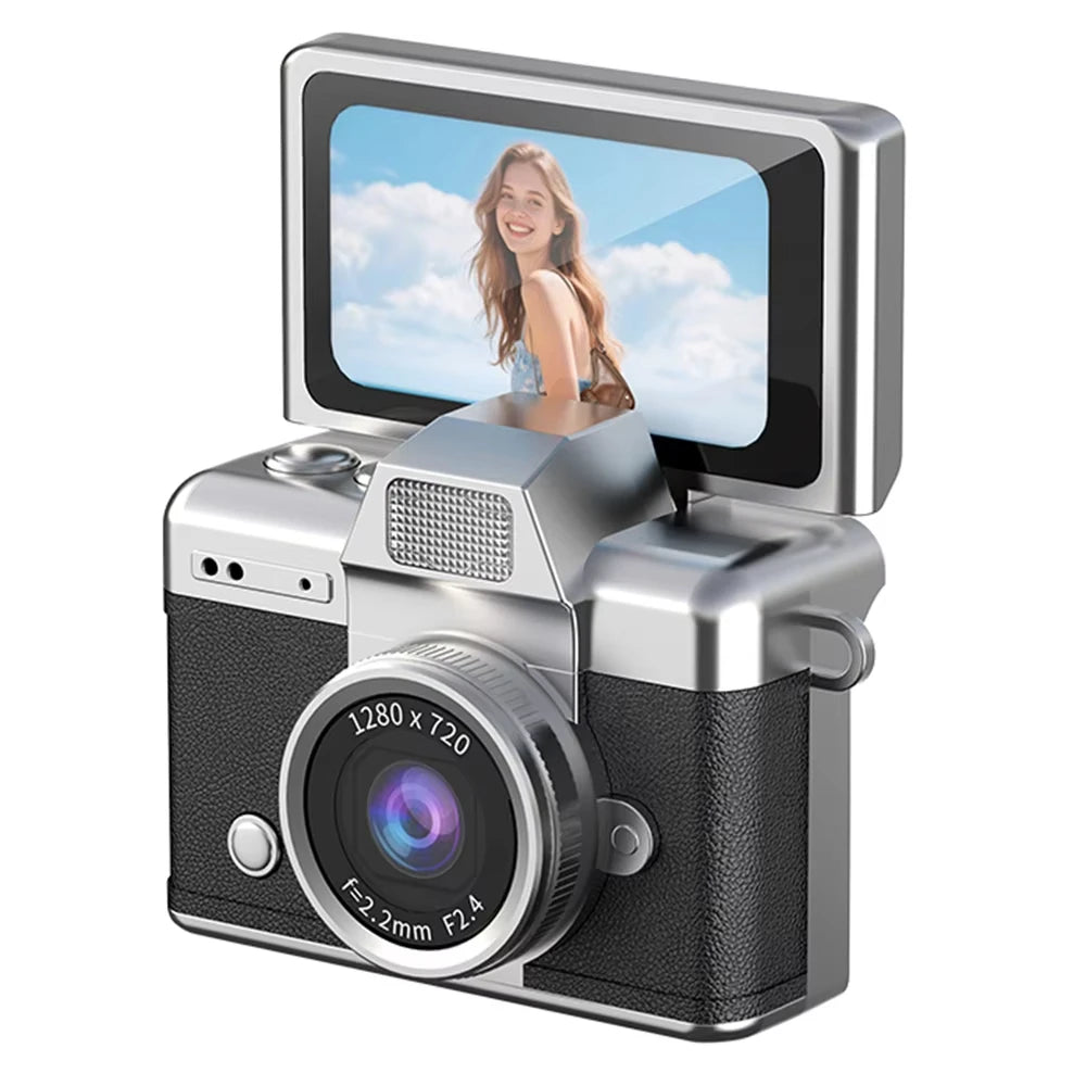 Mini Digital Camera with 1.47 Inch Flip Screen 720P HD CCD