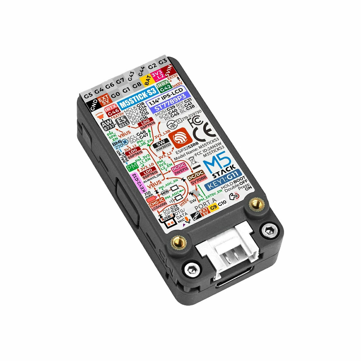 Krmilnik IoT M5Stack StickS3 ESP32-S3
