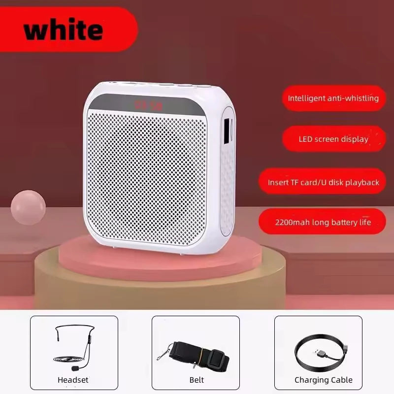 Bullhorn Megaphone Shop Voice Sound Audio Amplifier For Portable Speaker With Microphone Megafon Loudspeaker Teacher Amplified 
