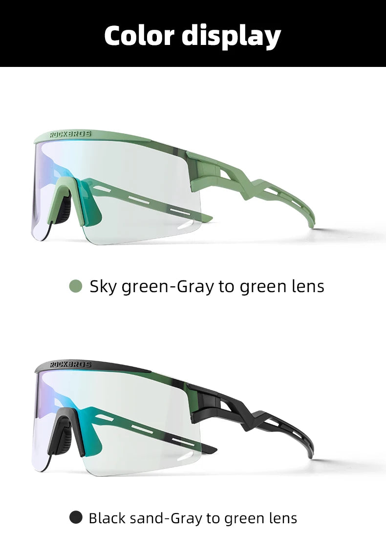 Photochromic Cycling Glasses with Anti-Fog Protection