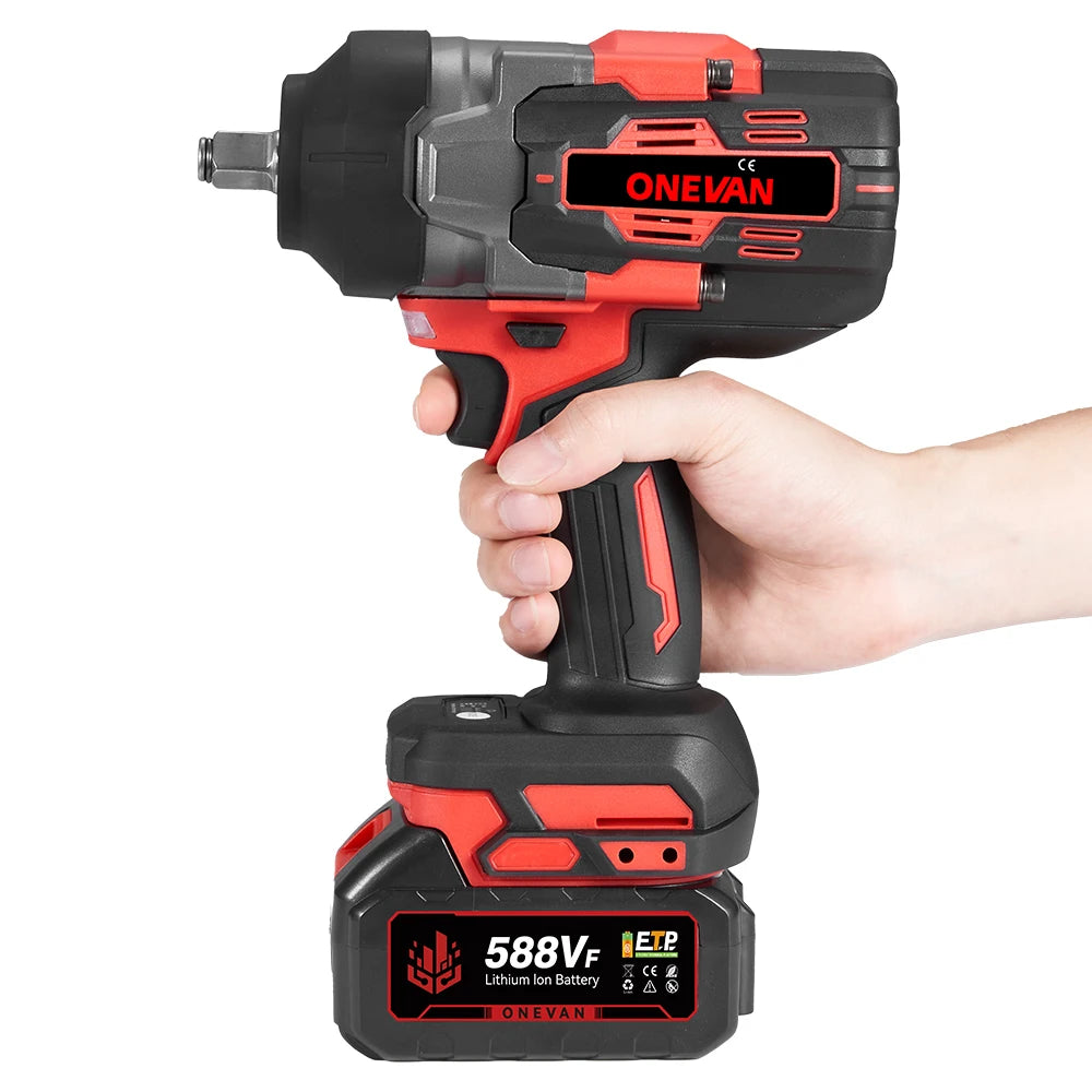 Ασύρματο κλειδί κρούσης 2800N.M 8000RPM χωρίς ψήκτρες 18V εργαλείο ισχύος