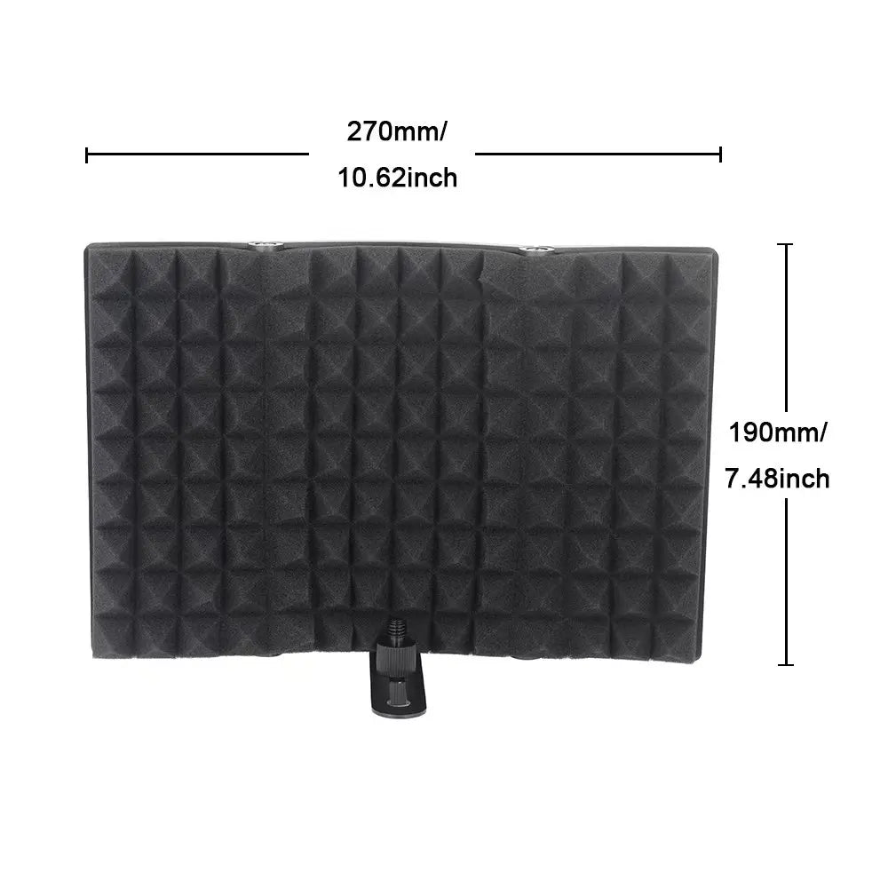 Opvouwbaar microfoonreflectiescherm