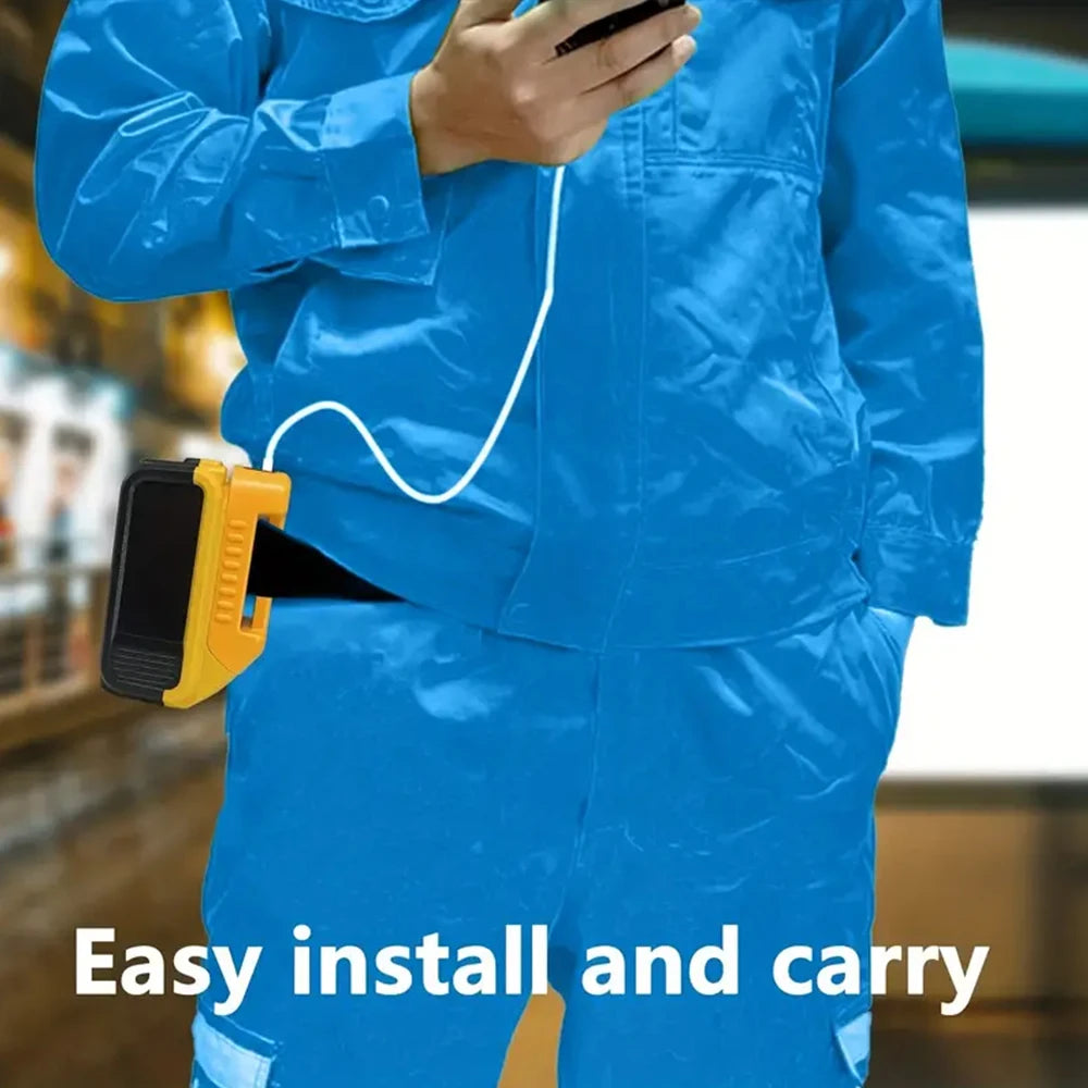 DeWalt 18/20 V-os akkumulátoradapter USB-A- és USB-C-kimenettel
