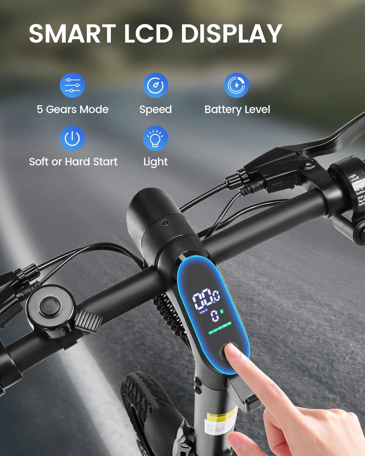 DYU C3 14" hopfällbar elcykel 36V litiumbatteri kompakt elcykel