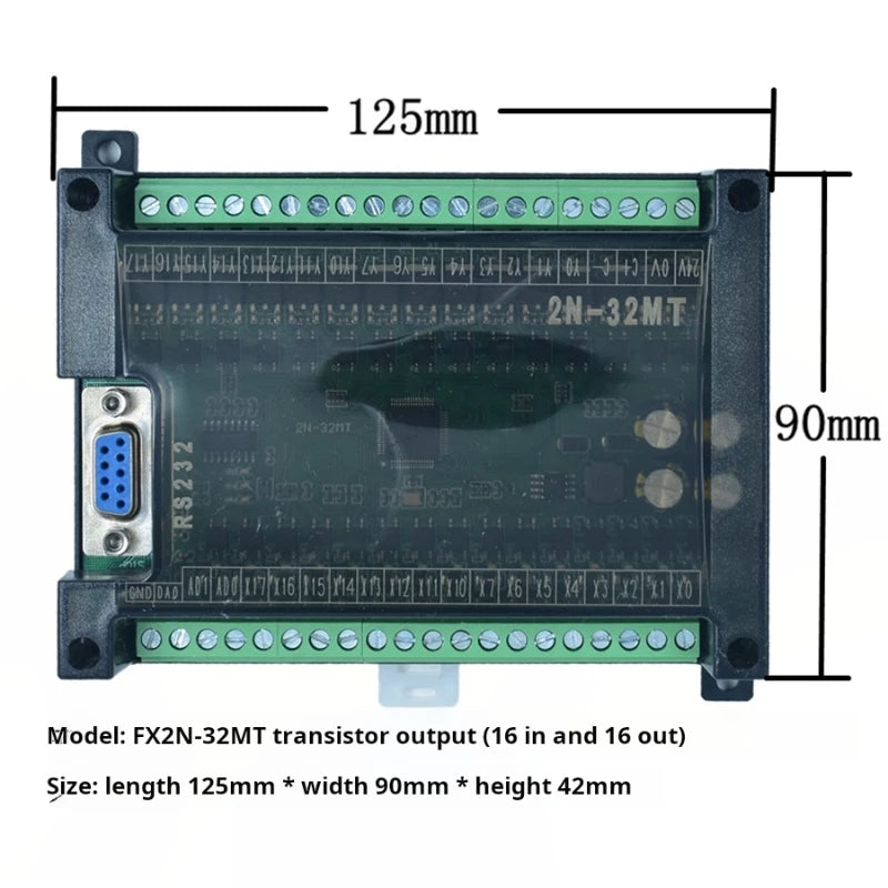 Options de carte de contrôle PLC compatible FX2N
