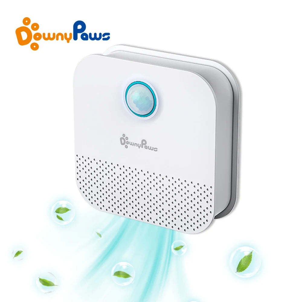 DownyPaws 4000mAh Smart Cat Odor Purifier For Cat Litter Box Deodorizer Pet Toilet Air Purifier Dog Cat Litter Deodorant Spy-shop.com