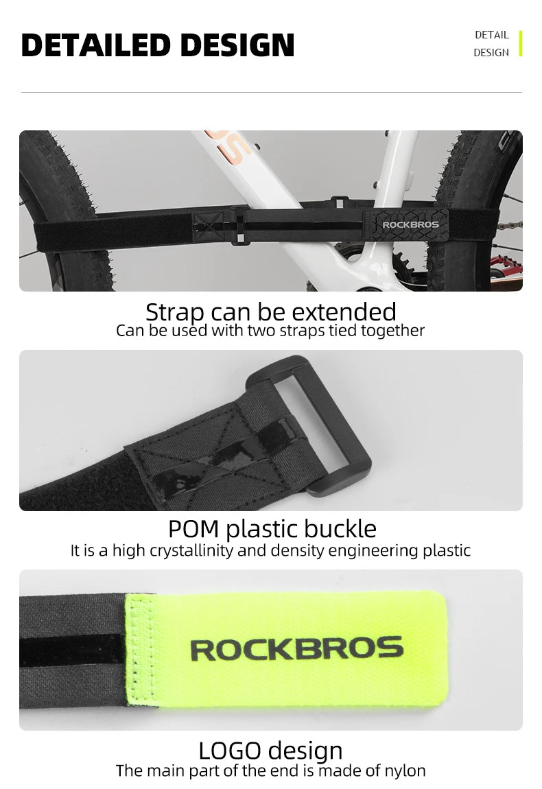 Adjustable Bicycle Strap Tie Rope for Outdoor Luggage Storage