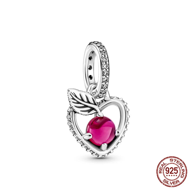 925 Silver Witch Charm Bead for Disney-Inspired Bracelets