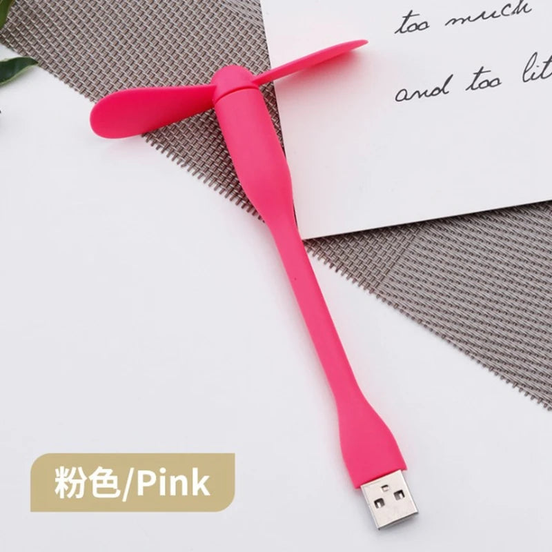 Gibljivi mini ventilator USB