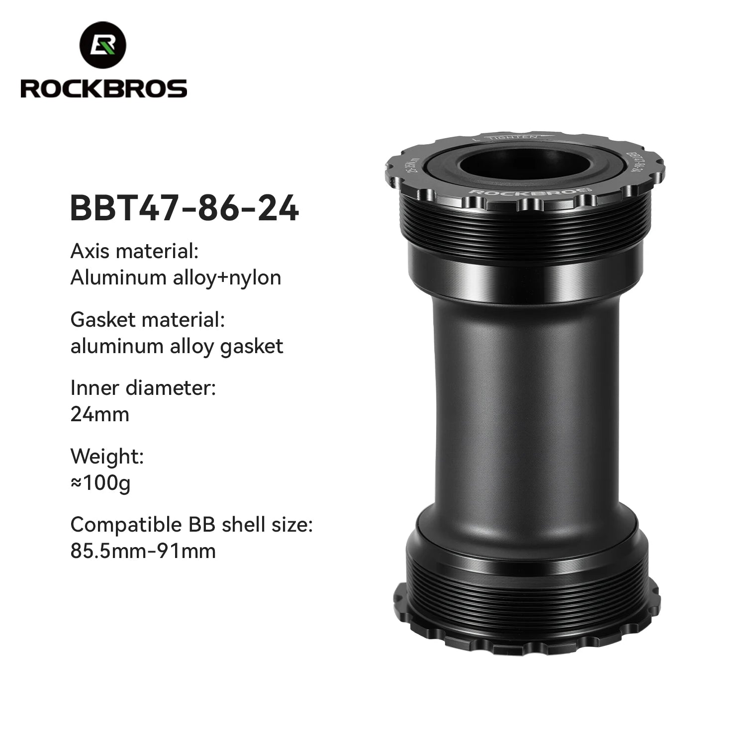 Aluminum Alloy Bike Bottom Bracket Sealed Bearing for MTB Road